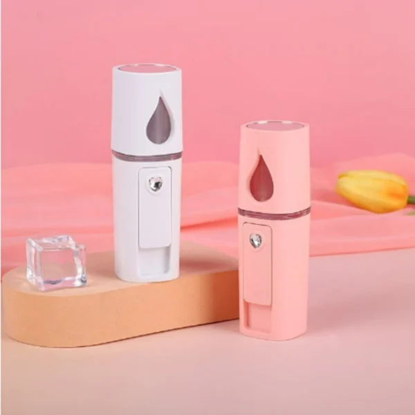 Mini Nano Mist Sprayer Cooler Facial Steamer Humidifier USB Rechargeable Face Moisturizing Nebulizer Beauty Skin Care - Image 5