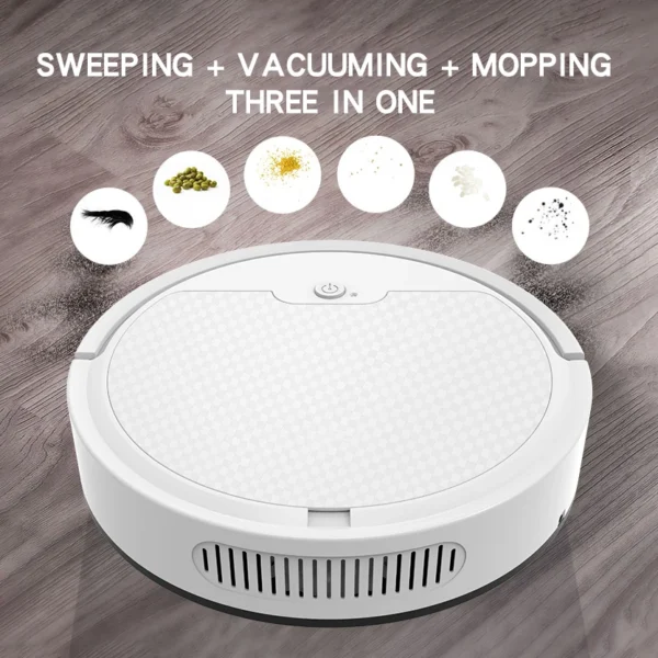 Robot Vacuum Cleaner Smart Remote Planned Control Wireless Sweeping Household Appliances To Clean The Floor Vacuum Cleaner Home - Image 6