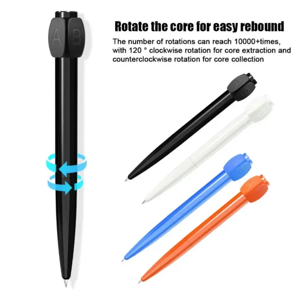 New ABCD Rotation Answer Gel Pen Novelty Decompression Rotating Abcd Choose Ballpoint Pen Ersonality Student Stationery - Image 4