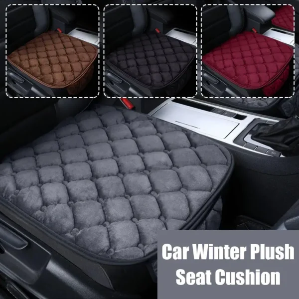 1Pc Winter Warm Car Front Seat Cover Cushion Universal Covers Cars Soft Automobile Seats Auto In Protector Cushions Chair P P3C4 - Image 2