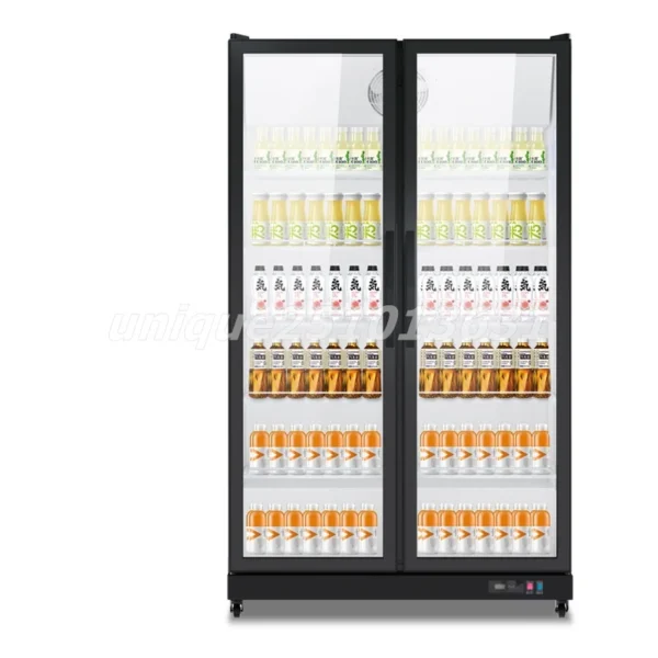 Commercial Large Capacity Quick Freezing Wine Cabinet Display Cabinet Showcase Refrigerators Beer And Beverage Cabinet - Image 6