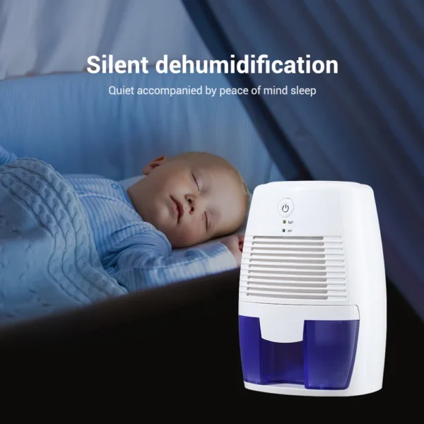 Portable Dehumidifier Air Purifier USB Mute Moisture Absorbers Air Dryer For Home Room Office Kitchen Deodorizer Dryer - Image 3