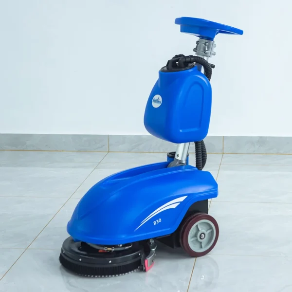 Hand-Push Type Floor Scrubber Small Scrubbing And Waxing Machine Floor Cleaning Machine Industrial And Commercial Auto Scrubber - Image 5