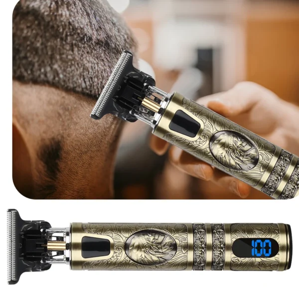 Electric Hair Grooming Trimmers Rechargeable Wireless Hair Clipper Low Noise 0.1mm Waterproof Blade Men Personal Care Appliance - Image 4