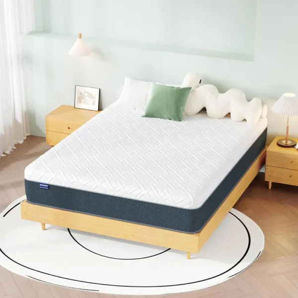 Full Mattress, 10 Inch Green Tea Memory Foam Mattress in a Box, Medium Firm Full Size Mattress for Cool Sleep - Image 5