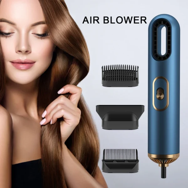 Mini Hair Dryer Anion Blow Dryer Multifunction Strong Wind Hair Blower Auto Off Personal Care Appliances - Image 3