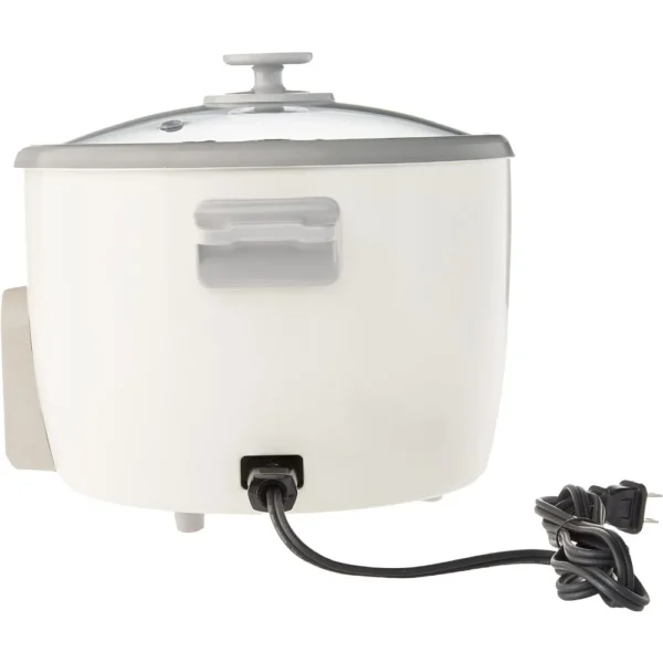 NHS-18 10-Cup (Uncooked) Rice Cooker,White - Image 3