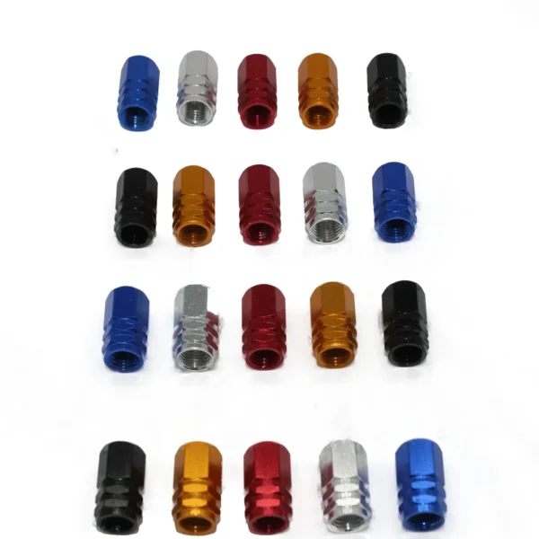 4pcs For Automobiles Motorcycles Trucks Bikes Aluminum Alloy Car Wheel Tire Valve Caps Tyre Rim Stem Covers Airdust