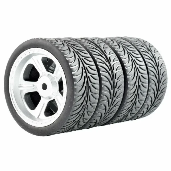 1/10 Onroad Rc Car Wheel & Tires For Hpi Rs4 Sprint2 Kyosho Pureten Fazer MST - Image 3