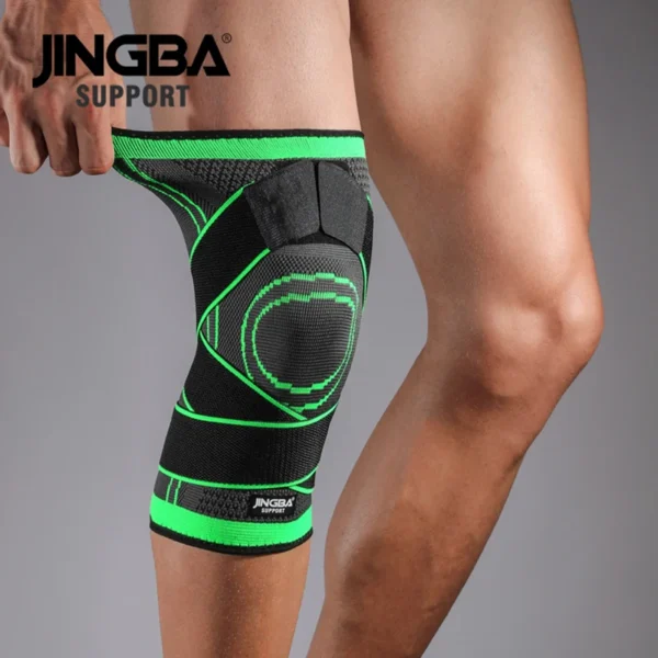 JINGBA SUPPORT 2020 Hot Outdoor Sports Knee Protector Volleyball Basketball Knee Pads Knee Brace Support Protector Safety Bandag - Image 4