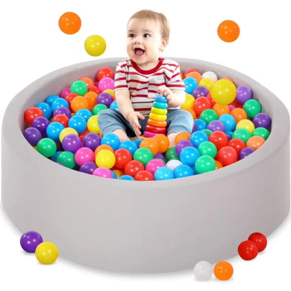 100Pcs Children's Toy Ocean Ball Environmentally Friendly Colorful Ball Outdoor Sports Games Explosion-proof Colored Balls