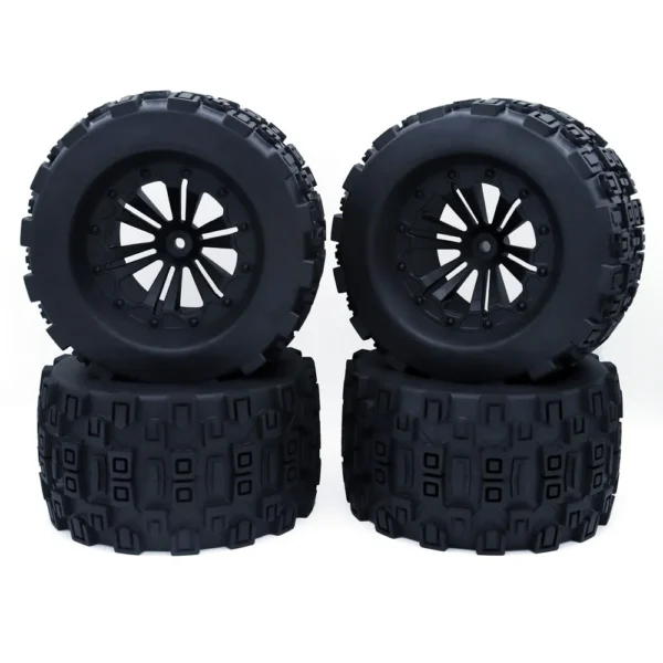 ZD Racing 4PCS 1/10 Monster truck wheels tires 120 mm 125 mm Tires Wheels Buggy for for 1:10 RC Car Crawler Traxxas Scx10 HSP - Image 6