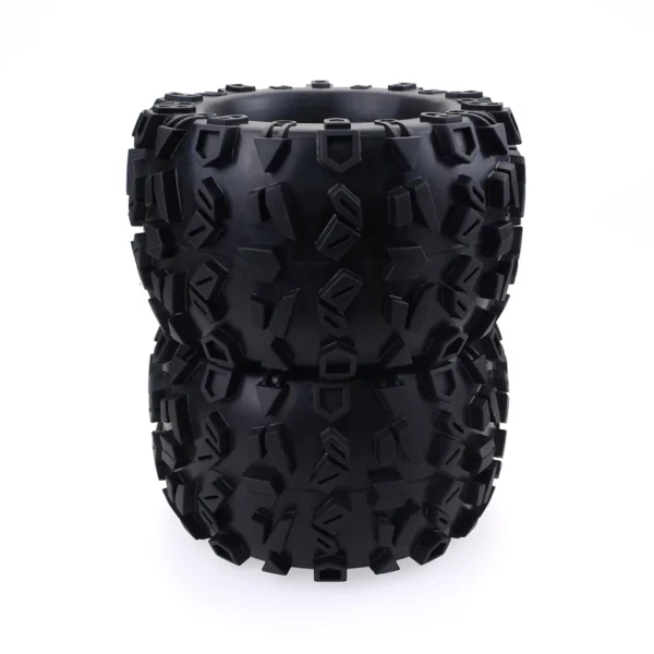 ZD Racing 2pcs RC Monster Truck Wheels Tires Rubber 170MM 155MM 150MM 120MM 17mm Hex Hub for 1/8 RC Car Truggy HSPTraxxas Wltoys - Image 6