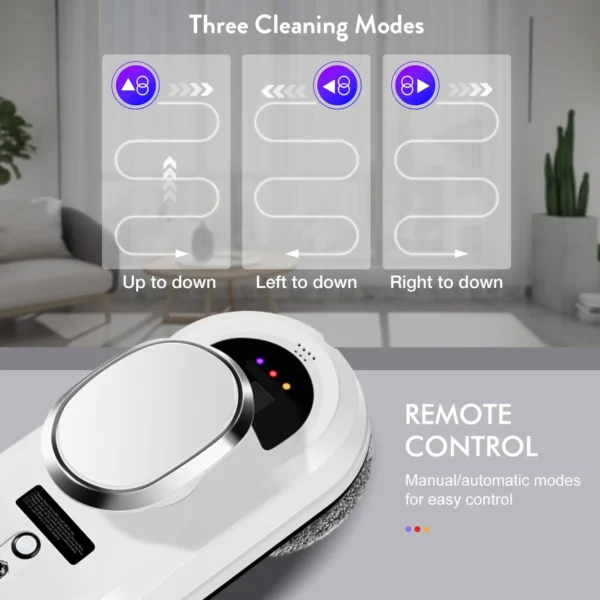 Intelligent Window Cleaning Robot Vacuum Cleaner Robot Window Cleaner Electric Glass Limpiacristales Remote Control for Home - Image 5