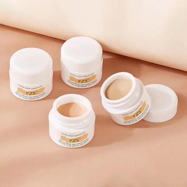 Waterproof Full Coverage Concealer Long Lasting Cover Up Scars Dark Spots Freckles Cream Tattoo Covering Makeup Cream - Image 5