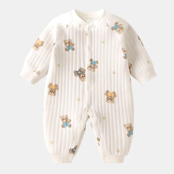 Baby Clothes Girls Boys Rompers Warm Newborn Photography Pajamas Cute Onesies for Babies Long Sleeve Bodysuit & One-piece - Image 2