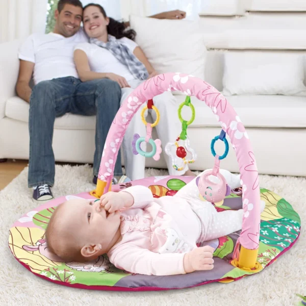 Educational Fitness Frame For Children Play Mat Rack Crawling Blanket Infant Play Rug Gift Kids Activity Mat Gym Baby Toys - Image 3