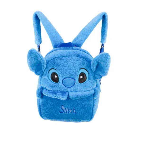 Disney Stitch Anime Backpack Funny Cartoon Large-Capacity Plush Student Backpack Kindergarten Bag Baby Boy girls kids Gift - Image 3