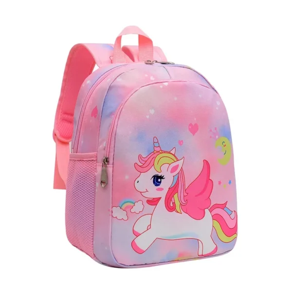 2023 Baby Girls 2-6 Years Old kids Engineering Backpack Cartoon School Backpack Kids Kindergarten Small School Bag Cute Backpack - Image 2