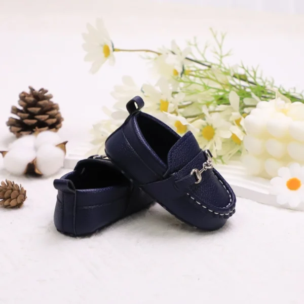 Casual Slip On Low Top Loafer Shoes For Baby Boys, Lightweight Comfortable Non Slip Flat Shoes For Indoor Outdoor Walking, Sprin - Image 2